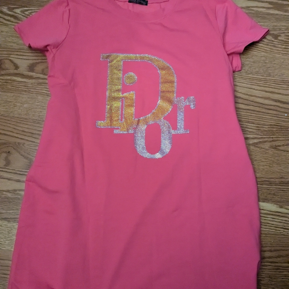Inspire t-shirt. Dress with bling